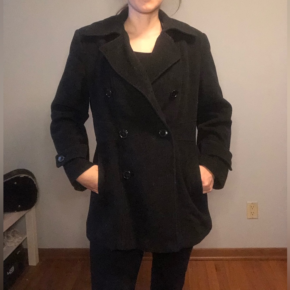 Wool Pea Coat - image 2